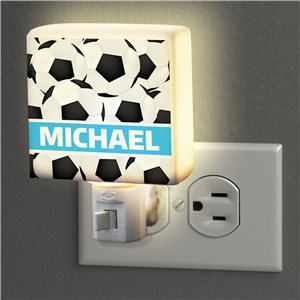 Personalized Soccer Night Light