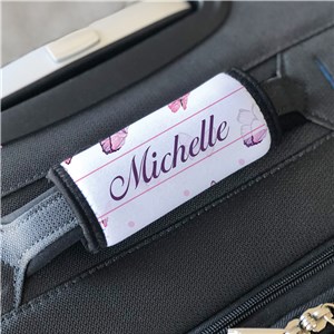 Personalized Butterflies Luggage Grip