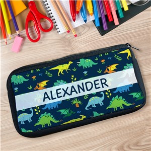 Personalized Dinosaurs Pencil Case