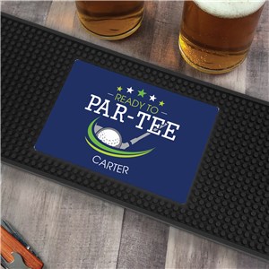 Personalized Ready to Par-Tee Bar Mat