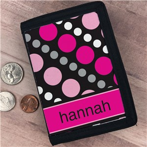 Personalized Dots Wallet