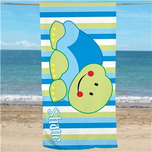 Personalized Turtle Beach Towel