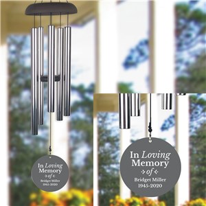 Personalized In Loving Memory of Wind Chime
