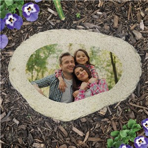 Personalized Photo Flat Garden Stone