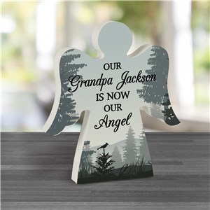 Personalized Foggy Forest is now our Angel Angel Sign