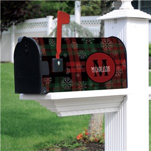 Personalized Christmas Movie Snowflake Mailbox Cover