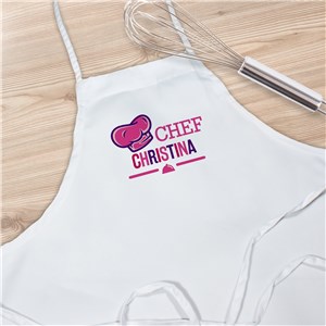 Personalized Chef's Hat with name Youth Apron
