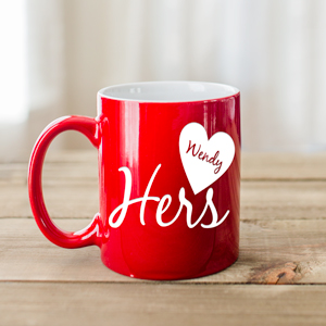 Personalized His and Hers Mugs