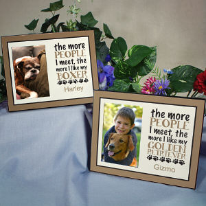 Personalized Pet Printed Frame