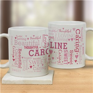 Word Art Love Coffee Mug