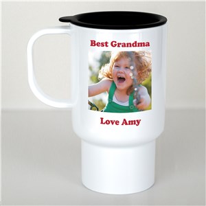 Personalized Photo Travel Mug