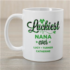 Personalized Luckiest Ever Coffee Mug