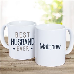 Personalized Best Husband Ever Mug