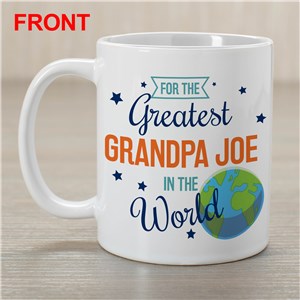 Personalized Greatest in the world coffee mug