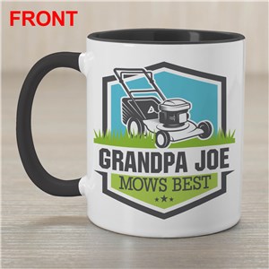 Personalized Mows Best Coffee Mug