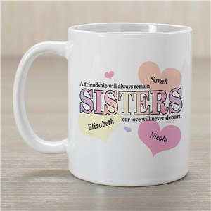 Sisters Friendship Coffee Mug