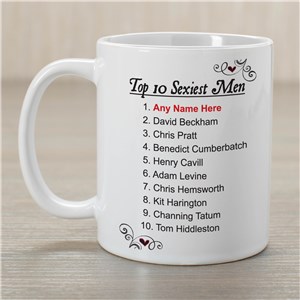 Sexiest Men Personalized Mug