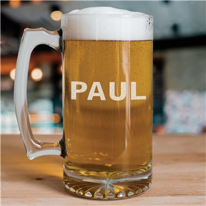 Personalized Any Name Glass Mug