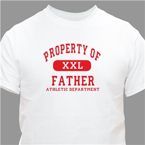 Personalized Property Of T-shirt
