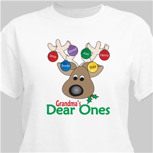 Deer Ones Christmas Personalized T-Shirt