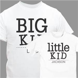 Big Kid and Little Kid Personalized T-Shirt