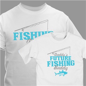 Personalized Future Fishing Buddy T-shirt
