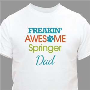 Personalized Freaking Awesome Pet T-Shirt