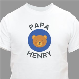 Personalized Papa Bear T-Shirt