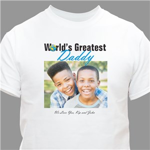 World's Greatest Personalized Photo T-shirt