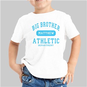 Big Brother Athletic Dept. Personalized Kids T-shirt