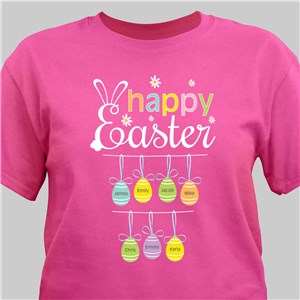 Personalized Happy Easter T-shirt