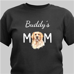 Personalized Dog Mom T-Shirt