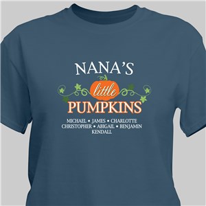 Personalized Nana's Little Pumpkins T-Shirt
