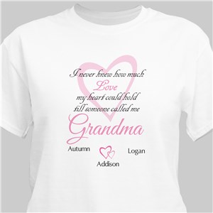How Much Love Personalized T-shirt