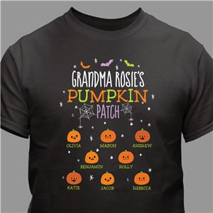 Personalized Spooky Pumpkin Patch T-Shirt