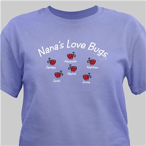 Personalized Love Bugs T-Shirt