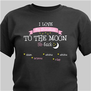 To the Moon Personalized T-shirt