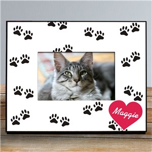 Paw Prints Printed Picture Frame