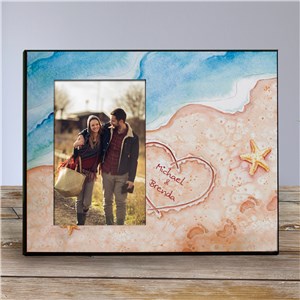 Personalized Shores Of Love Frame