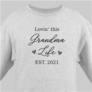 Personalized Grandma Life Sweatshirt