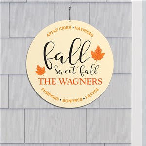Personalized Fall Sweet Fall 13