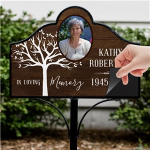 Personalized In Loving Memory Magnetic Sign Set