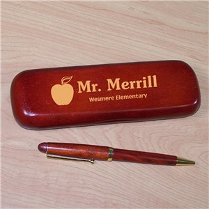 Teacher Rosewood Pen Set