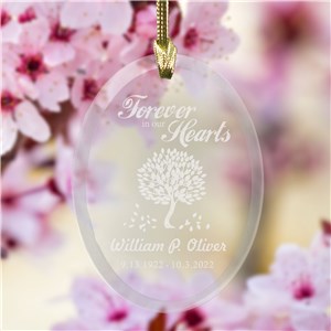 Forever In Our Hearts Memorial Ornament