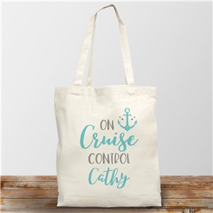 Personalized Cruise Control Tote Bag