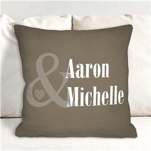 Personalized Couples Pillow