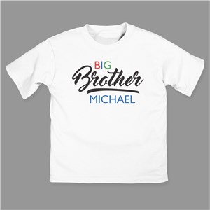 Big Brother/Big Sister Personalized Youth T-shirt