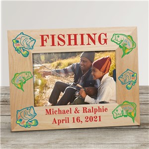 Fishing Personalized Frame