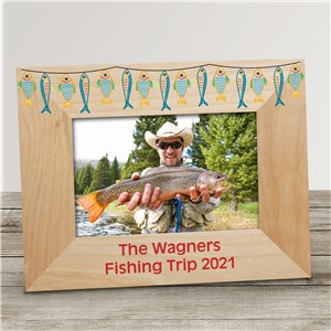 Hanging Fishing Personalized Frame