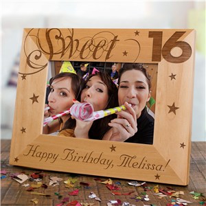 Sweet Sixteen Picture Frame